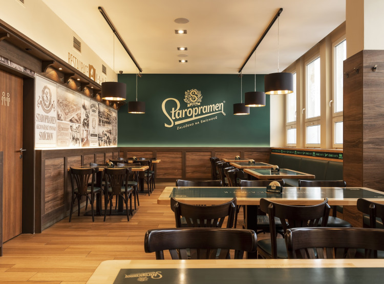 Rekonstrukce interiéru restaurace Kamýk