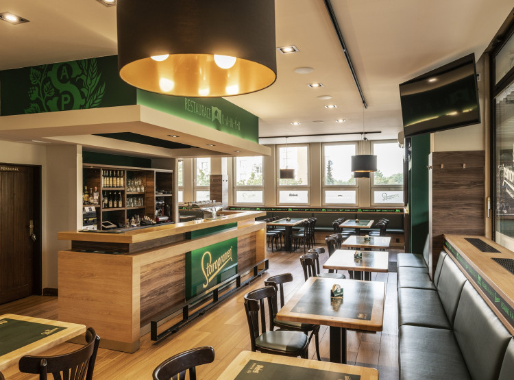 Rekonstrukce interiéru restaurace Kamýk