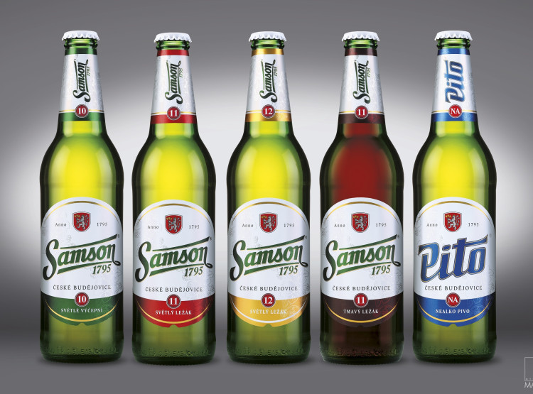 Pivovar Samson obalový design