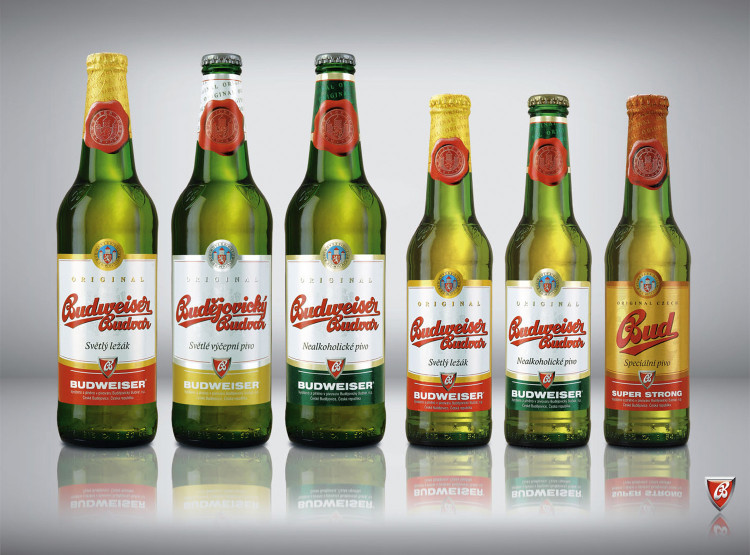 Obalový design pro pivovar Budějovický Budvar